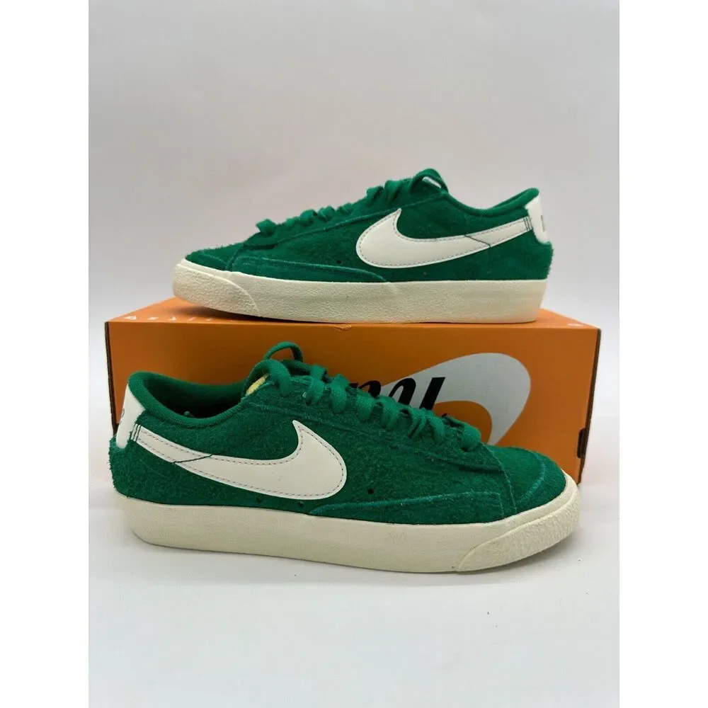 Nike Blazer Low '77 VNTG Women's Size 5.5 Green Athletic Shoes FQ8060 300